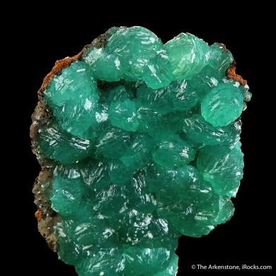 Adamite (Copper-bearing) with Aragonite