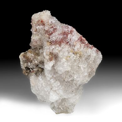 Cinnabar with Calcite