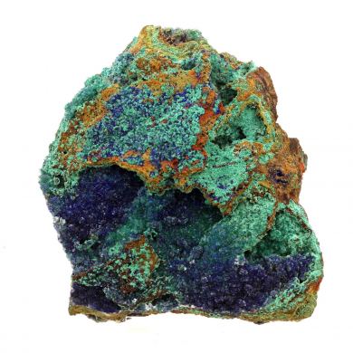 Azurite, Malachite.