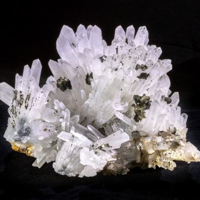 Large Quartz Cluster with Pyrite & Pyrrhotite