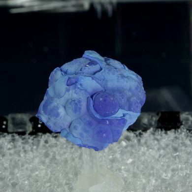 Azurite on Malachite