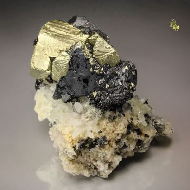 SPHALERITE, CHALCOPYRITE