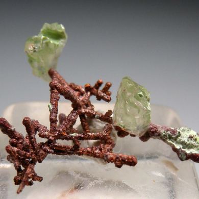 Calcite on Copper