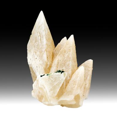 Calcite with Malachite