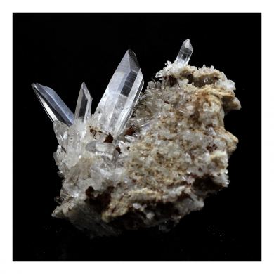 Quartz + Siderite.