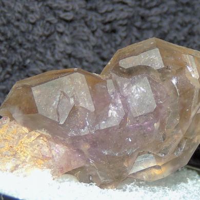 Quartz var: Smokey and amethyst