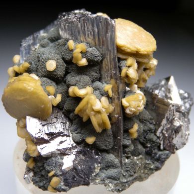 Arsenopyrite, Siderite, Chlorite