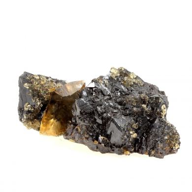 Calcite + Sphalerite.