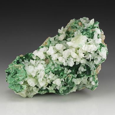 Cerussite with Malachite