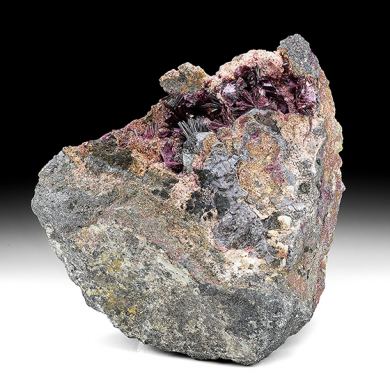 Erythrite with Skutterudite