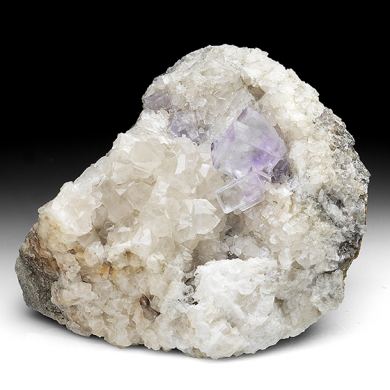 Fluorite with Quartz