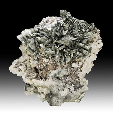 Marcasite with Muscovite, Dolomite