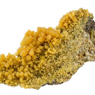 Mimetite With Wulfenite