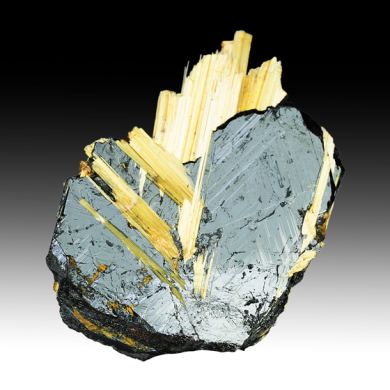 Rutile with Hematite