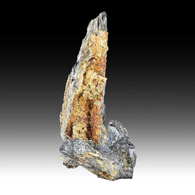 Klebelsbergite with Metastibnite