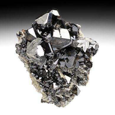 Cassiterite with Quartz