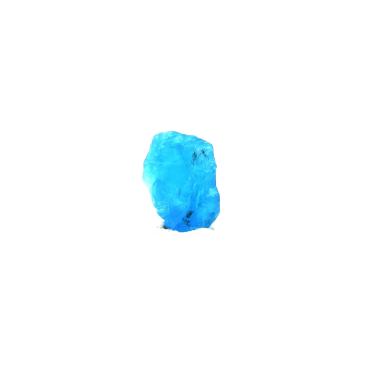 Neon blue Apatite. 1.16 ct.