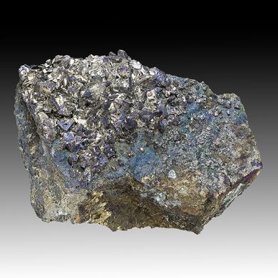 Chalcocite with Pyrite