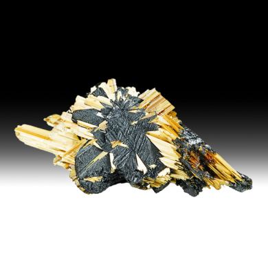 Rutile with Hematite