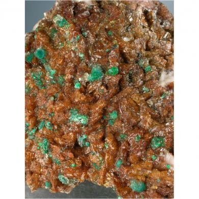 Rosasite, Selenite, Dolomite