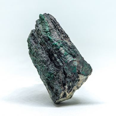 Chalcocite & Malachite ps. Wood