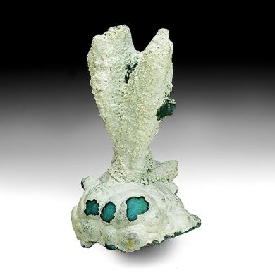 Chrysocolla after Azurite