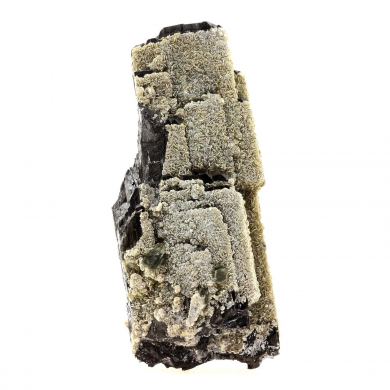 Ferberite, Siderite, Fluorapatite.