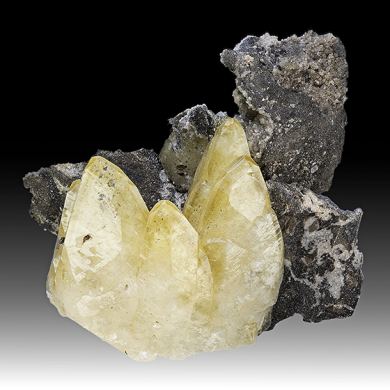 Calcite with Dolomite, Chalcopyrite