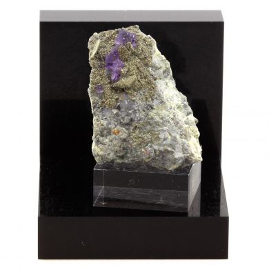 Fluorite + Pyrite.