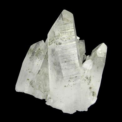 Quartz with Pyrite “phantoms”