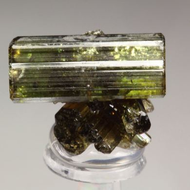 gemmy VESUVIANITE bi-terminated