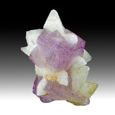 Fluorite with Calcite