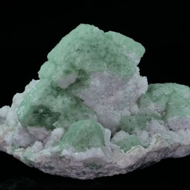 FLUORITE and CALCITE - Shangbao Mine, China