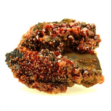 Vanadinite + Goethite.