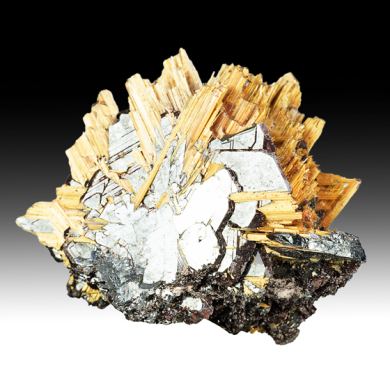 Rutile with Hematite