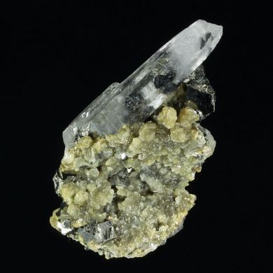 Quartz with Stannite and mica