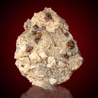 Chalcopyrite  & Dolomite