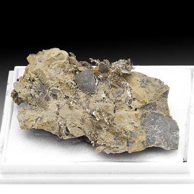 Silver with Chlorargyrite