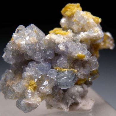 Apatite with Bertrandite