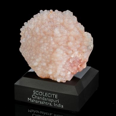 Chalcedony on Scolecite from India