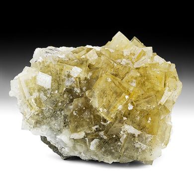 Fluorite with Barite