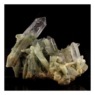 Quartz + Chlorite. 490.0 ct.