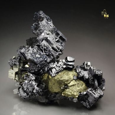 skeletal GALENA, CHALCOPYRITE