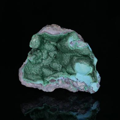 MALACHITE et CHRYSOCOLLE - Luisha Mine, DR Congo