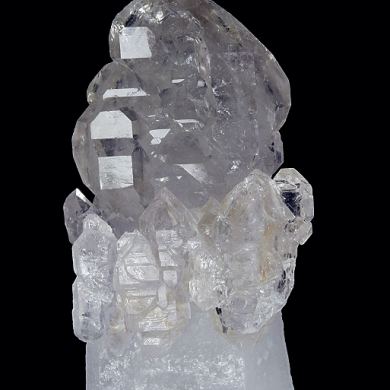 Quartz (var. Amethyst scepter)