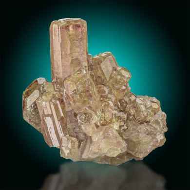 Vesuvianite  MANGANESE-RICH