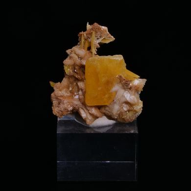 WULFENITE - Touissit, Morocco