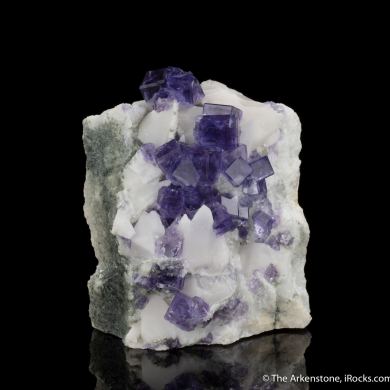 Fluorite with Calcite