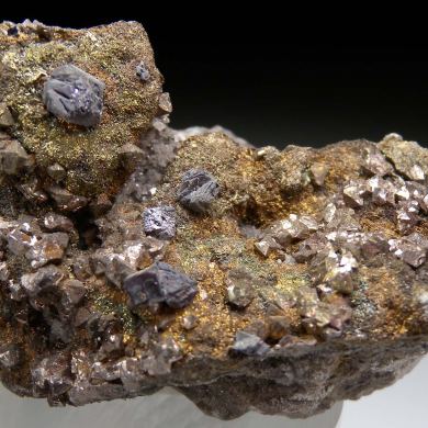 Siegenite, Galena on Marcasite