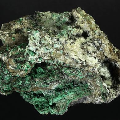 Calcite and Malachite